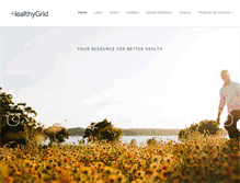 Tablet Screenshot of healthygrid.com